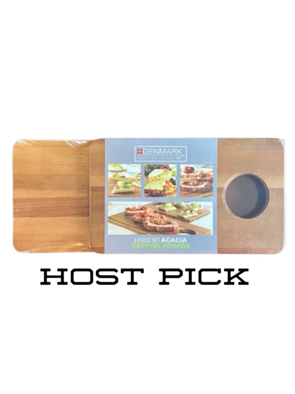 🎉DENMARK acacia serving boards duo